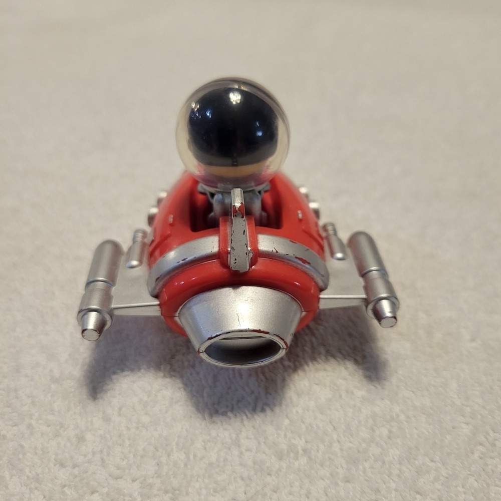 Ryan's World Pull Back Red Spaceship and Blue Plane - Picture 3 of 8